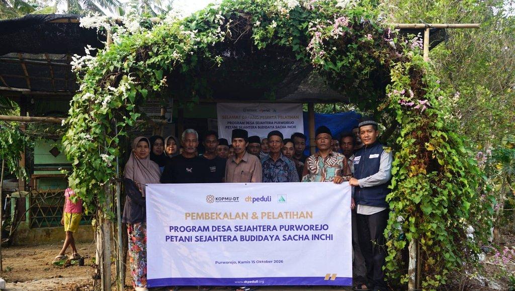 KOPMU-DT Bekali 20 Petani Purworejo Kembangkan Budidaya Sacha Inchi, Dorong Usaha Produktif dan Berkelanjutan - Cover Image