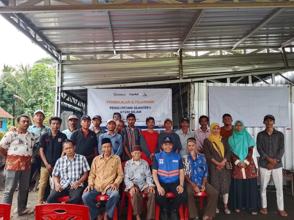 Pembekalan dan Pelatihan Program Peduli Petani Sejahtera-Atsiri Nilam - Cover Image