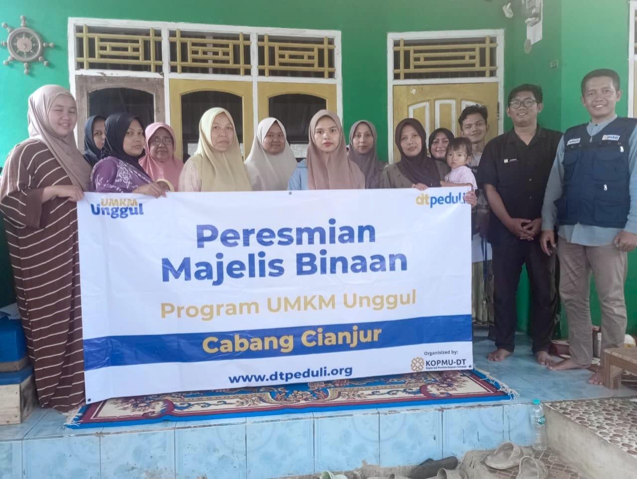 Pembekalan Program UMKM Unggul Recovery Cianjur Batch II dan Peresmian Majelis Binaan Baiturrahman - Cover Image